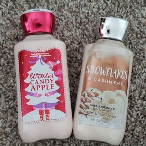 2 Bath & Body works lotions